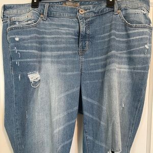 Torrid distressed jeans